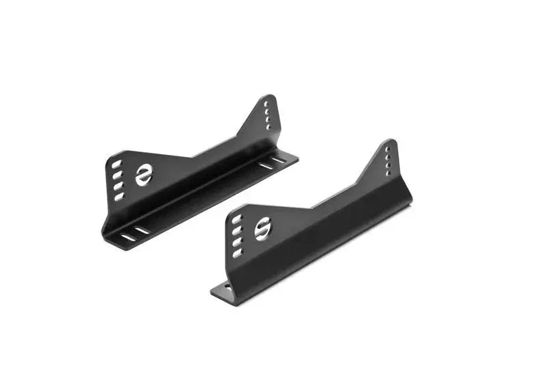 Sparco Aluminum Side Mount Seat Brackets – Lightweight Powder-Coated Black Mounts for Competition Seats (EV Compatible)