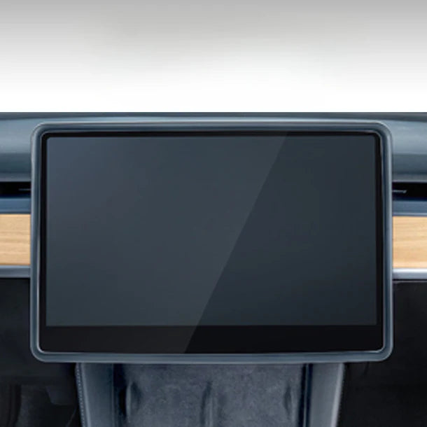 Silicone Edge-to-Edge Screen Protector Bezel Cover for Tesla Model 3 (2020–2024) & Model Y (2020–2024)