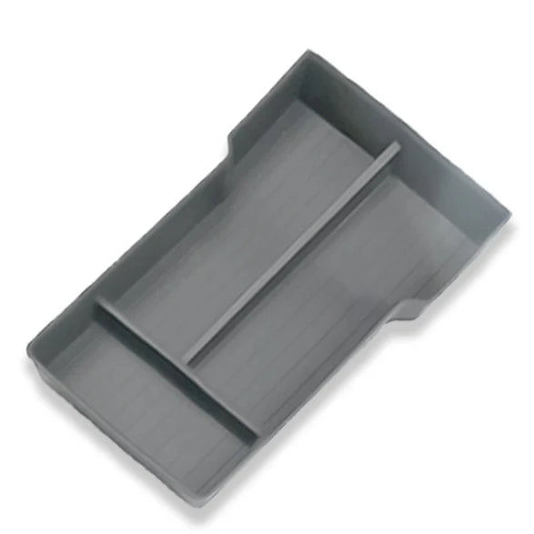 Model 3 Highland TPE Center Console & Armrest Under Storage Tray Organizer – Custom Fit Anti-Slip Interior Storage Insert