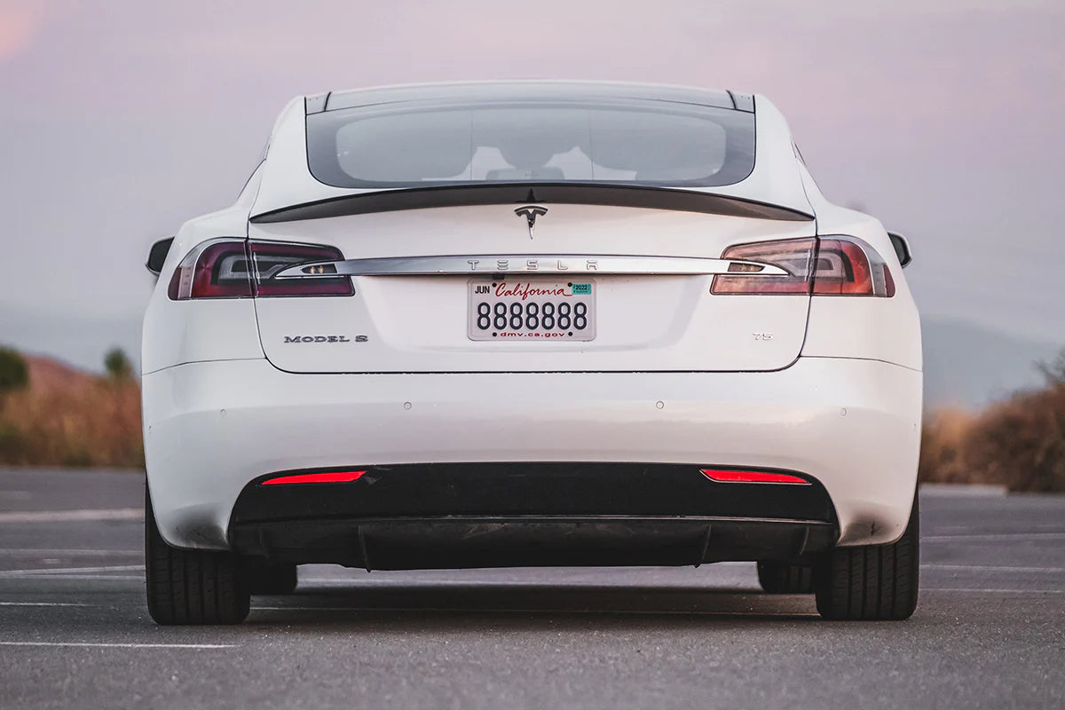 MAIER Carbon Fiber Rear Spoiler for Tesla Model S (2016–May 2021) | Toray 3K Carbon Fiber, UV-Resistant