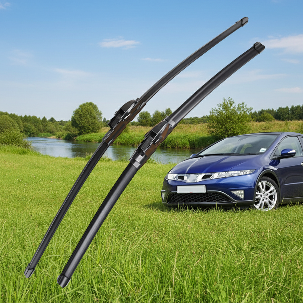 Erick's Wiper Front Wiper Blades for Honda Civic 8 European Hatchback (2005-2011) – 26"+23"