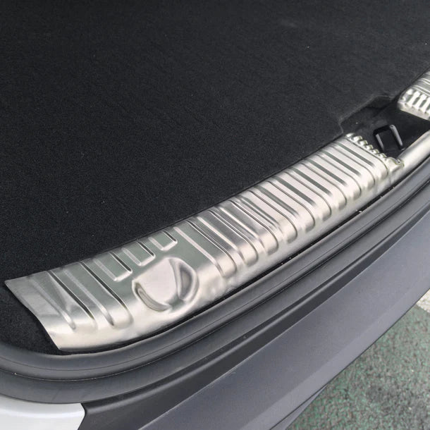 Tesla Model Y Juniper Stainless Steel Rear Trunk Protector Cover – Anti-Scratch Cargo Liner