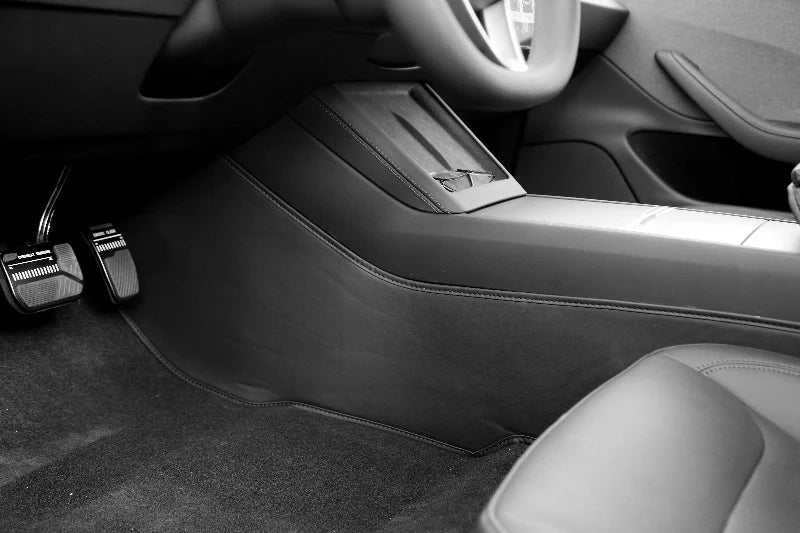 Center Console Anti-Kick Pads for Tesla Model 3 Highland (2024+) | Waterproof Side Panel Protection & Knee Comfort