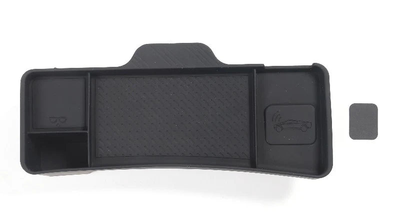 Dashboard Silicone Storage Organizer Behind Display for Tesla Model 3 Highland 2024+ – Heat-Resistant, Non-Slip, OEM-Fit Interior Tray