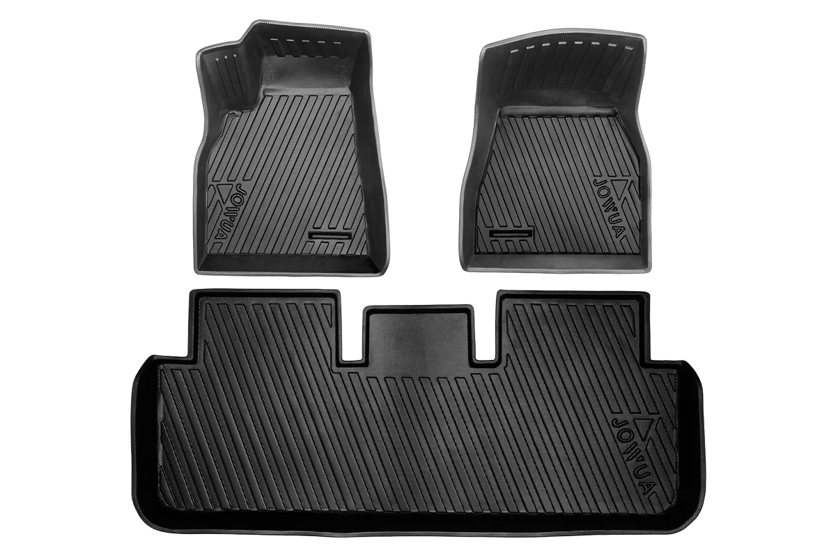 All-Weather Floor Liners for Tesla Model S 2021+ Refresh | Heavy-Duty Car Mats