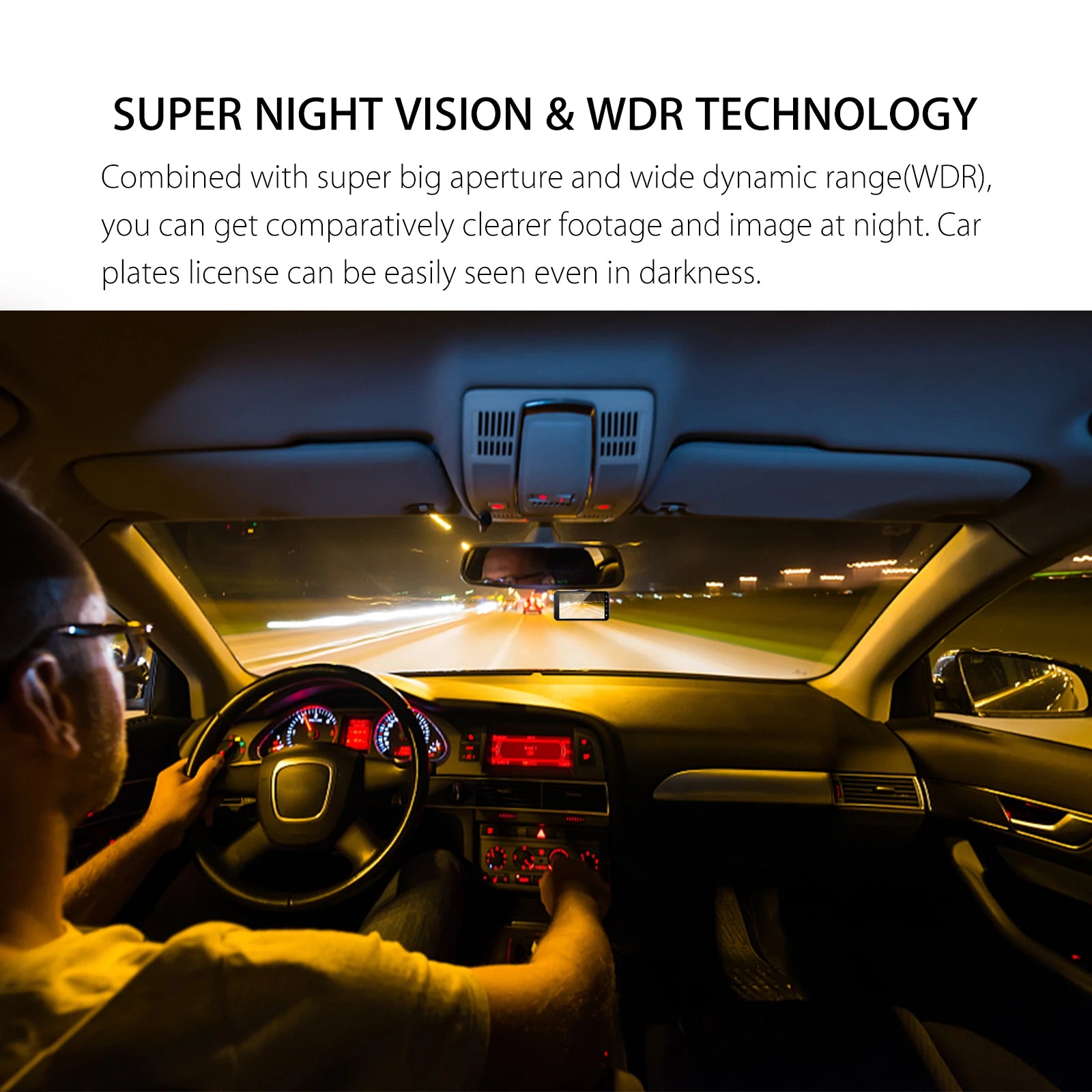 Dash Cam Front and Rear Camera CAR DVR, xxxx