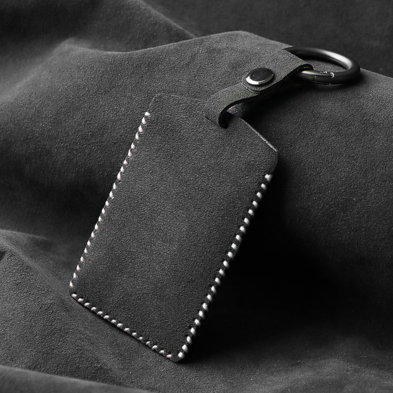 Premium Alcantara Tesla Key Card Holder Cover for Model S / Model 3 / Model X / Model Y / Cybertruck – Slim Protective RFID Key Card Case Sleeve