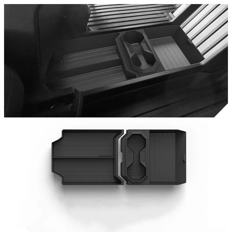 Central Storage Box for Tesla Cybertruck 2024+ | Heavy-Duty Interior Cargo Organizer