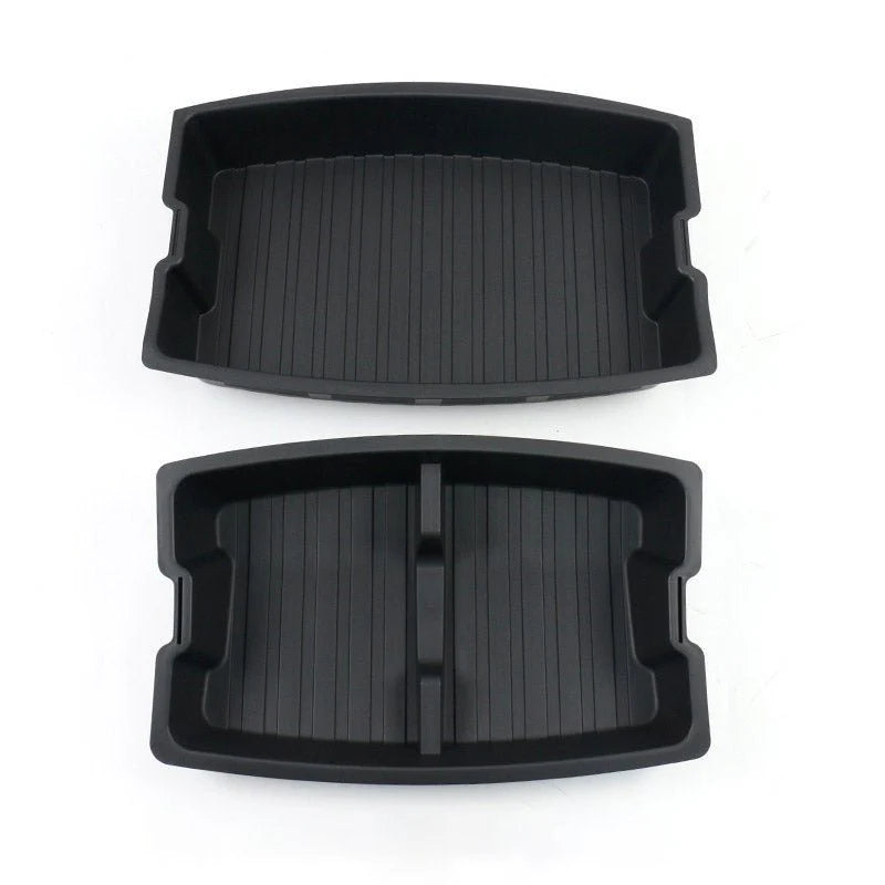 Double Trunk Storage Boxes for Tesla Model 3 Highland | Custom-Fit Rear Cargo Organizers