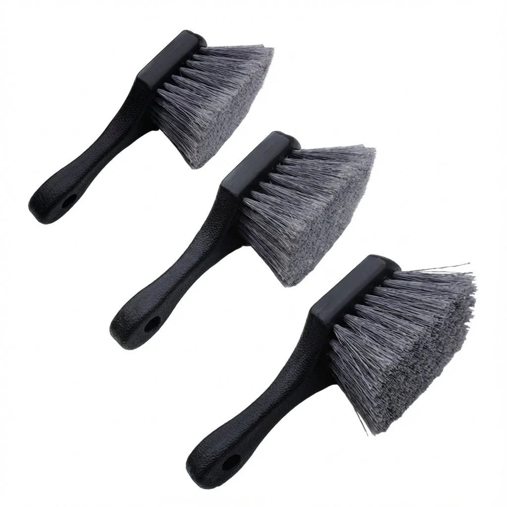 Heavy Duty Interior & Carpet Detailing Brush for Tesla | Stiff Bristle Car Cleaning Tool (1PCS)