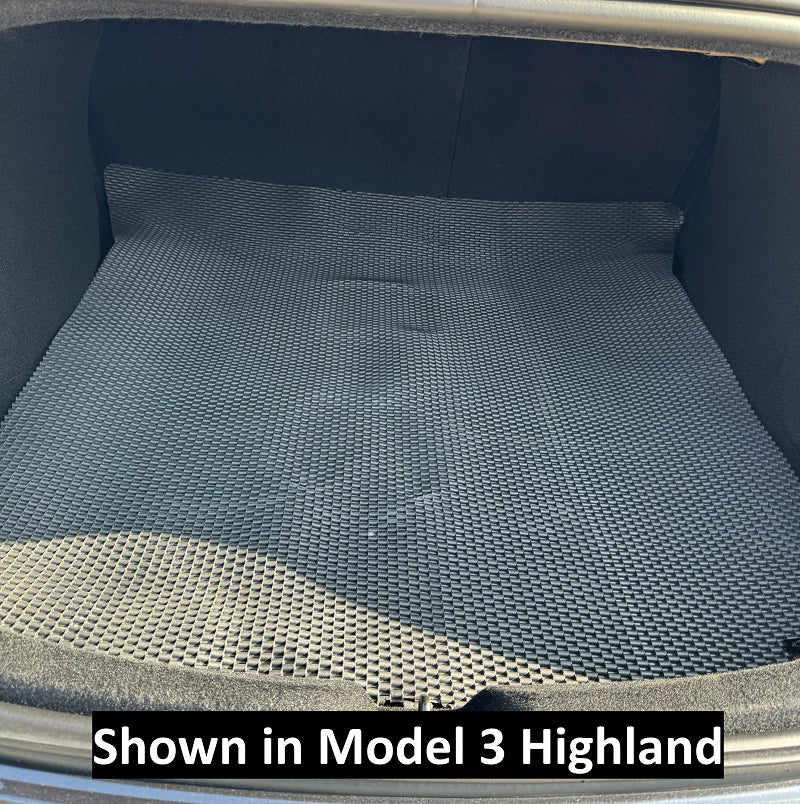 All-Weather Rubber Floor Mats for Tesla Model 3 (2017–2024+) | Custom-Fit, Heavy-Duty Interior Protection