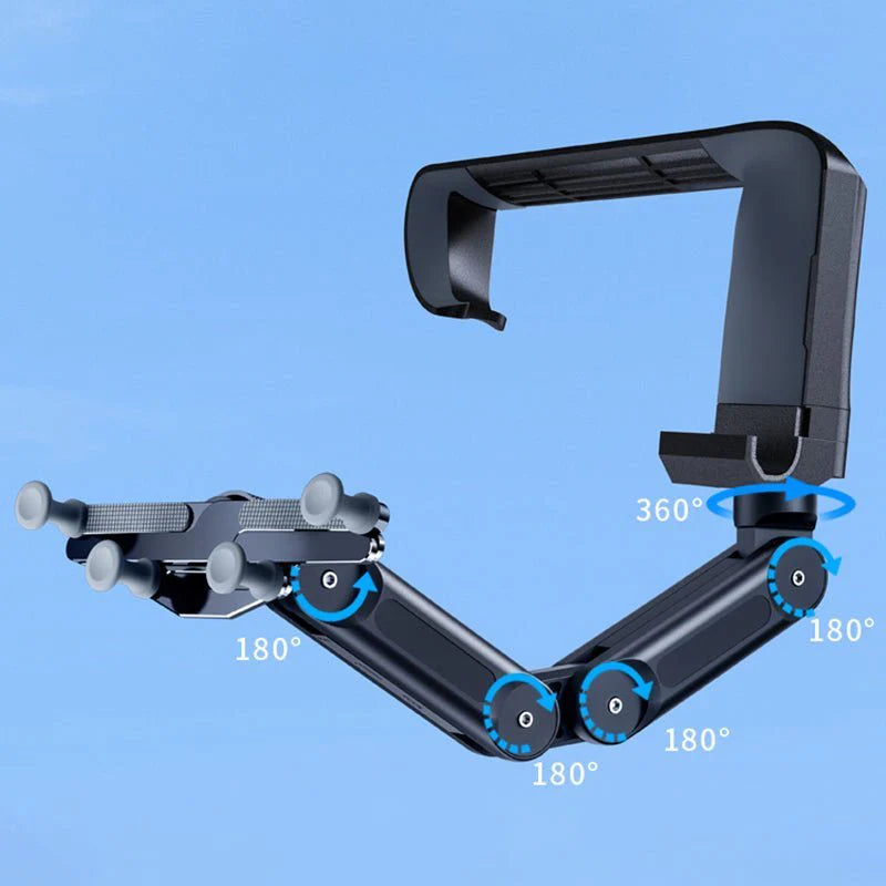 Transformable Gravity Phone Holder for Tesla Model 3, Model Y, Model S & Model X | One-Handed Auto-Lock Car Mount