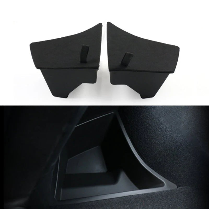Left & Right Trunk Side Storage Boxes for Tesla Model 3 Highland (2023–2025) | OEM-Fit TPE Organizers