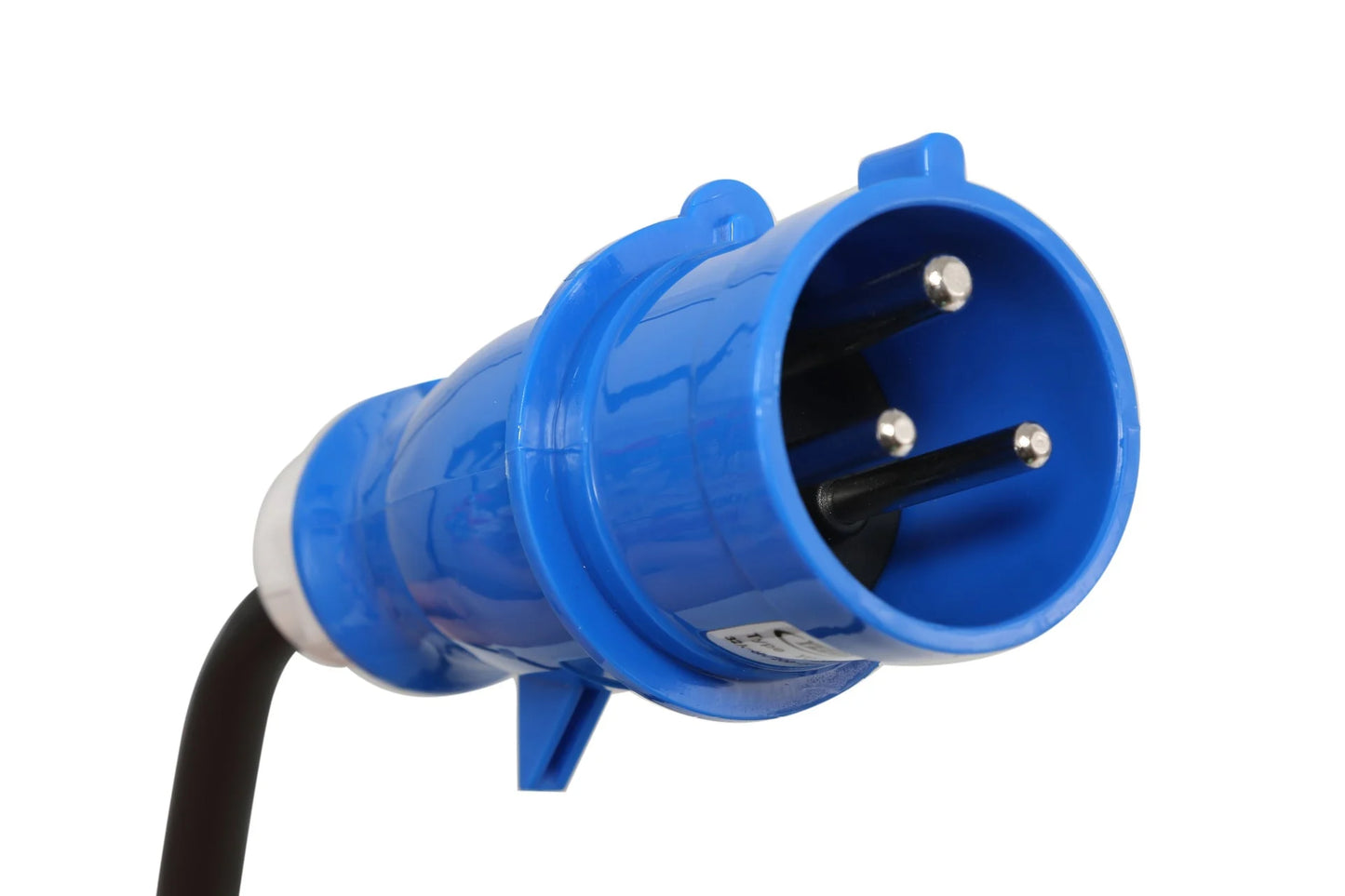 Portable Type 2 EV Charger | 32A 250V | 3-Pin Blue CEE Plug | 16ft Cable | Adjustable Amperage | IP55