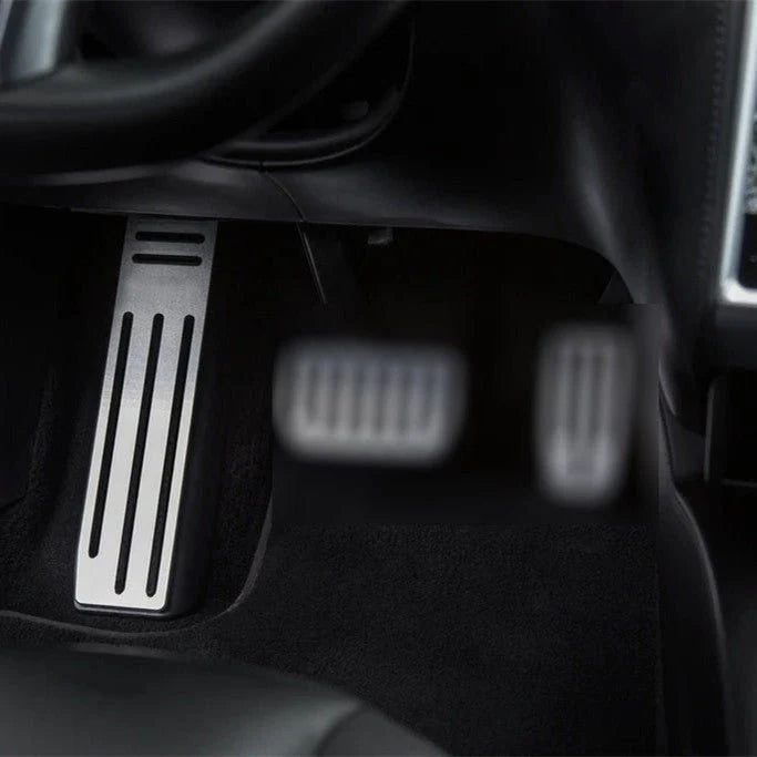Rest Dead Pedal for Tesla Model S & Model X 2017–2021 | Aluminum Alloy Anti-Slip Footrest Pad