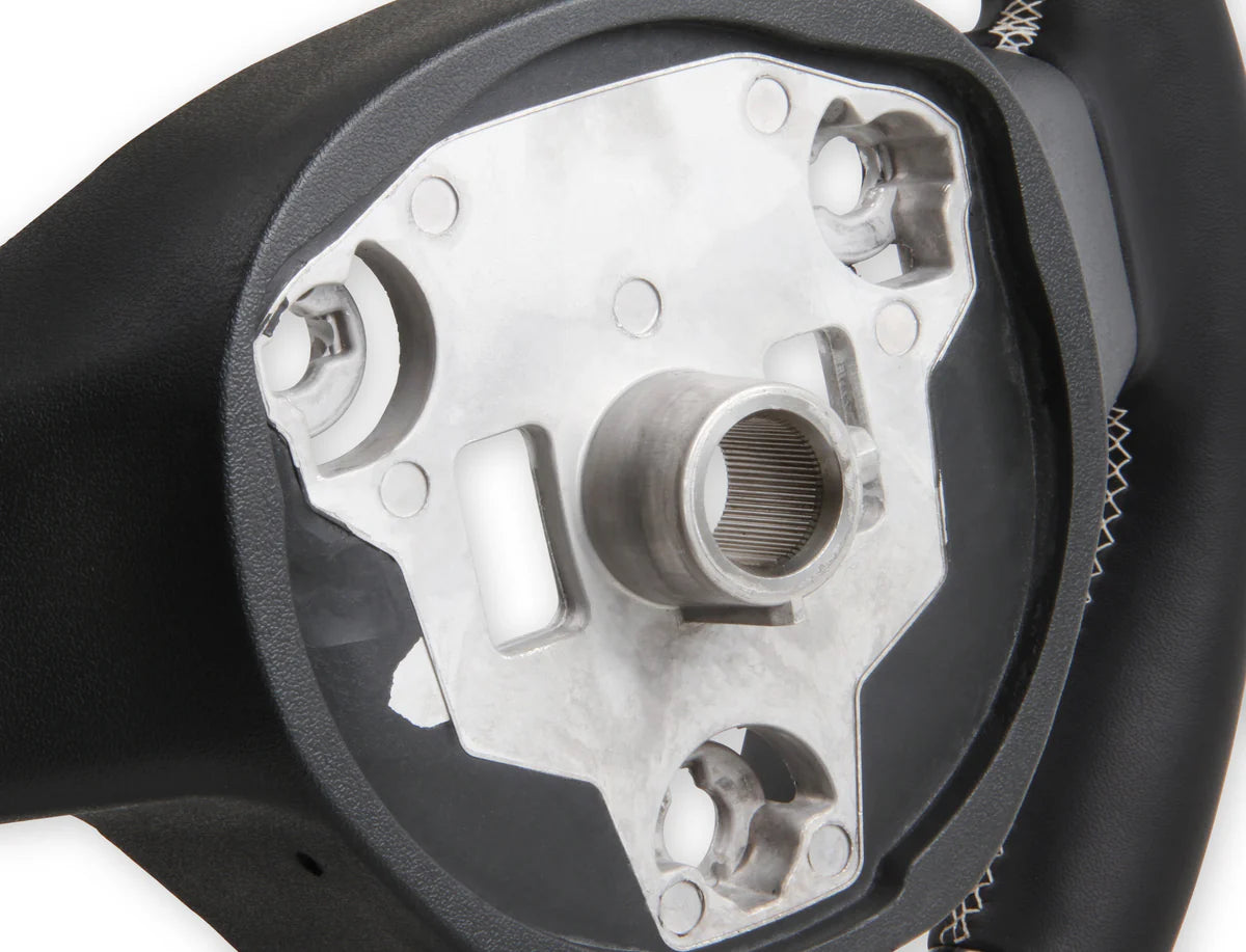 Carbon Fiber Flat Bottom Steering Wheel for Tesla Model 3 & Model Y (Non-Heated, Direct Replacement, Pre-2021)