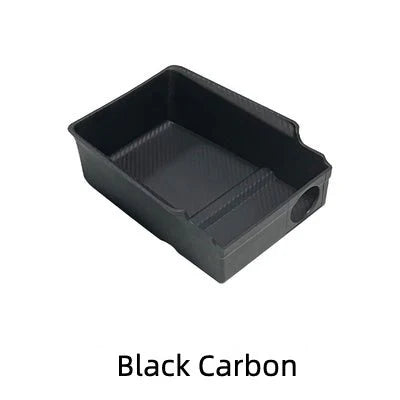 Armrest Charging Storage Box Organizer for Tesla Model 3 (2021-2023.10) & Model Y (2020-Present) – Hidden Console Tray with Dual-Layer Design