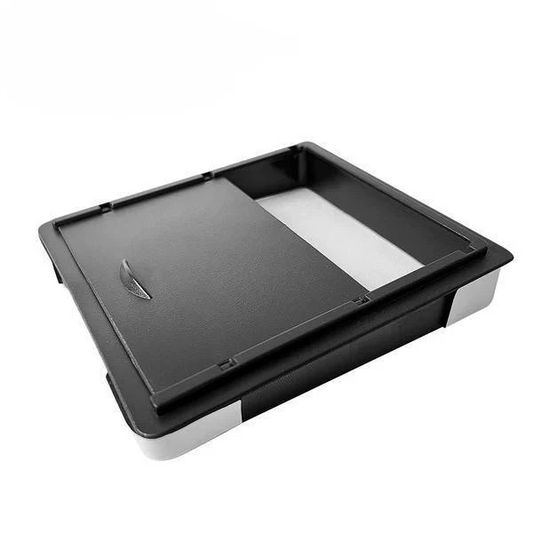 X-Auto Armrest Hidden Storage Box for Tesla Model 3 & Model Y – Concealed Console Organizer, Privacy Compartment, ABS Material, Easy Installation