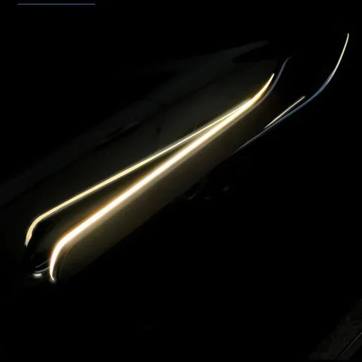 Auto Present Door Handles with LED for Tesla Model 3/Y – 4PCS, Plug & Play, Multi-Color Lights