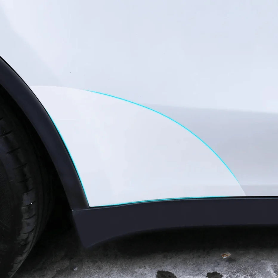 Back Door Corner Paint Protection Film Kit for Tesla Model 3 & Model Y (Self-Healing TPU Protective Film)