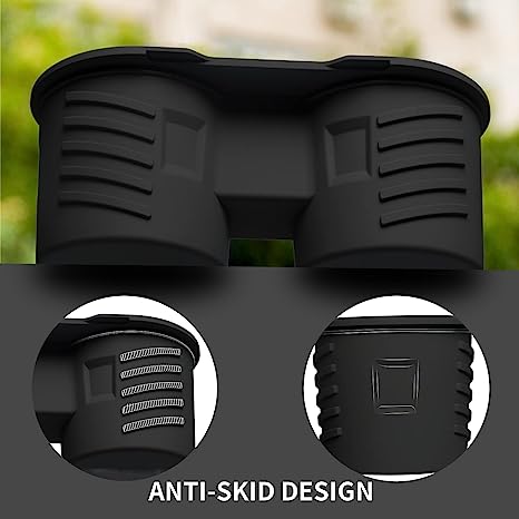 X-Auto Center Console Cup Holder Organizer for Tesla Model 3 & Model Y (2021-Present) – Non-Slip Silicone Car Insert with Multifunction Storage