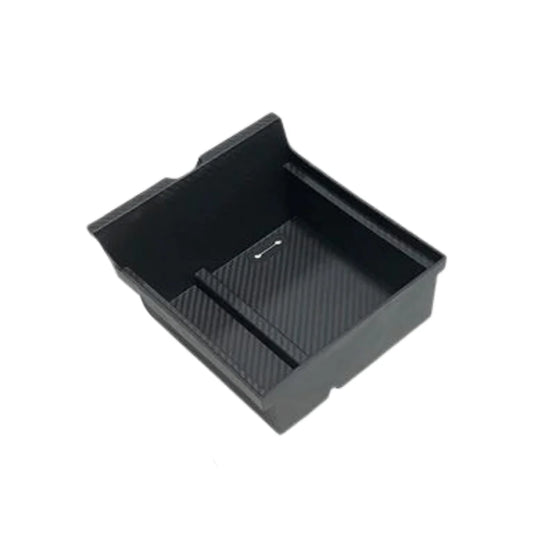 X-Aoto Center Console Organizer Tray for Tesla Model 3 & Model Y (2021–2023) – Sliding Storage Box Insert with Anti-Slip Mats & Hidden Compartment