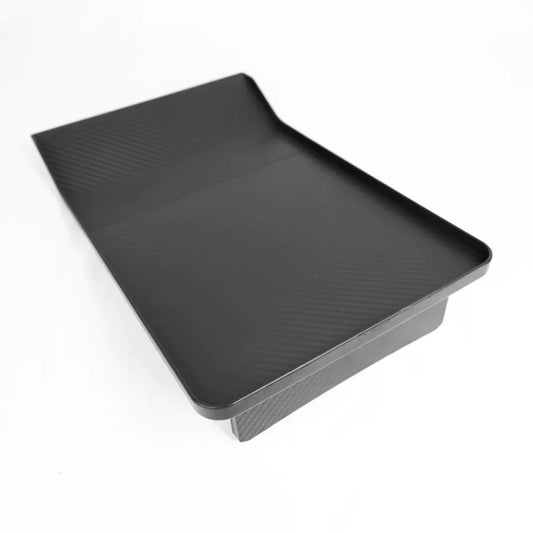 X-Auto Center Console Tray Table for Tesla Model 3 (2017–2023.10) & Model Y (2020–Present) — Multifunctional Food Desk, Portable Car Table & Storage Organizer