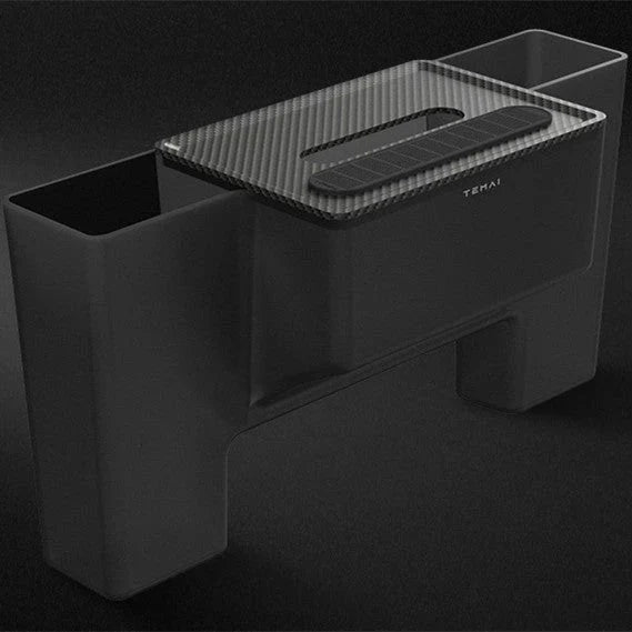 Center Console Tissue Box with Phone Holder for Tesla Model 3 / Model Y (2017–2025)