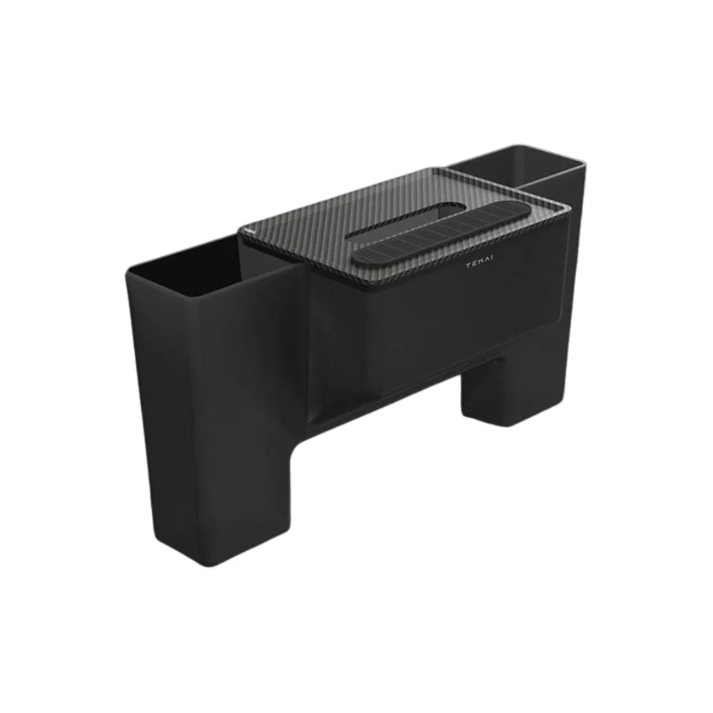Center Console Tissue Box with Phone Holder for Tesla Model 3 / Model Y (2017–2025)