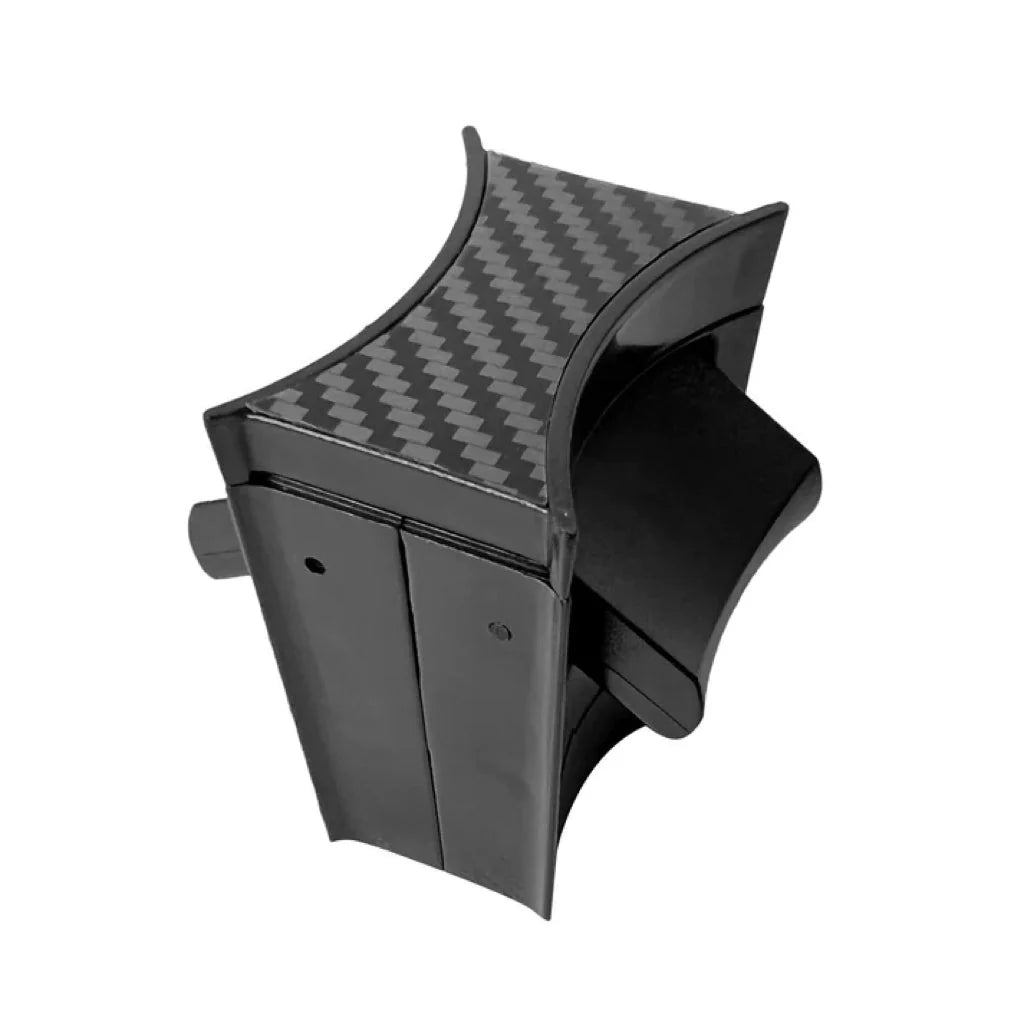 X-Auto Cup Holder Insert Limiter for Tesla Model 3 (2021–2023.10) & Model Y (2020–Present), Anti-Shake Card Slot Stabilizer – ABS Material