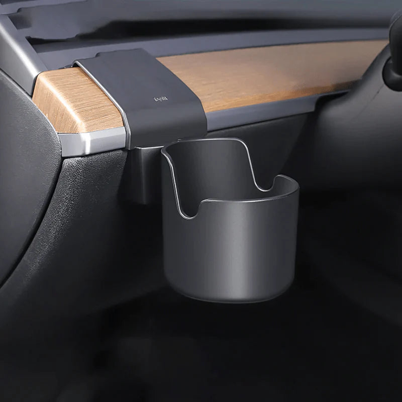 X-Auto Dashboard Cup Holder Organizer for Tesla Model 3 & Model Y (2017–2025) – Custom-Fit Drink and Storage Holder, Easy Installation