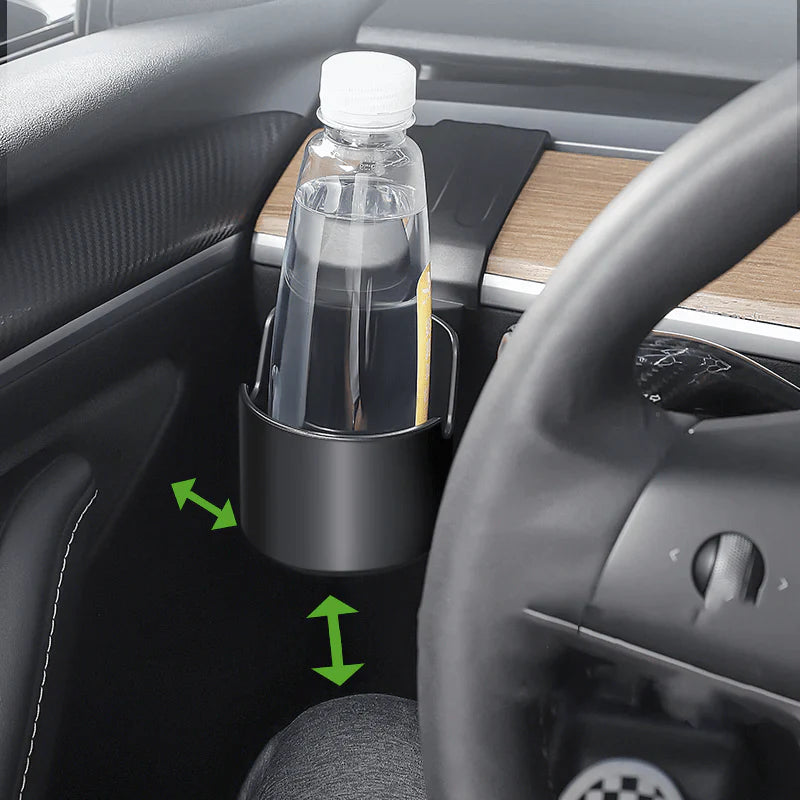 X-Auto Dashboard Cup Holder Organizer for Tesla Model 3 & Model Y (2017–2025) – Custom-Fit Drink and Storage Holder, Easy Installation
