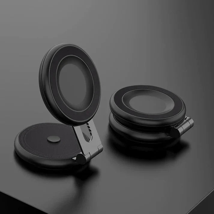 TESEVO Magnetic Phone Mount for Tesla Model 3/Y/X/S — MagSafe Compatible, Dashboard/Center Screen, 360° Foldable Arm
