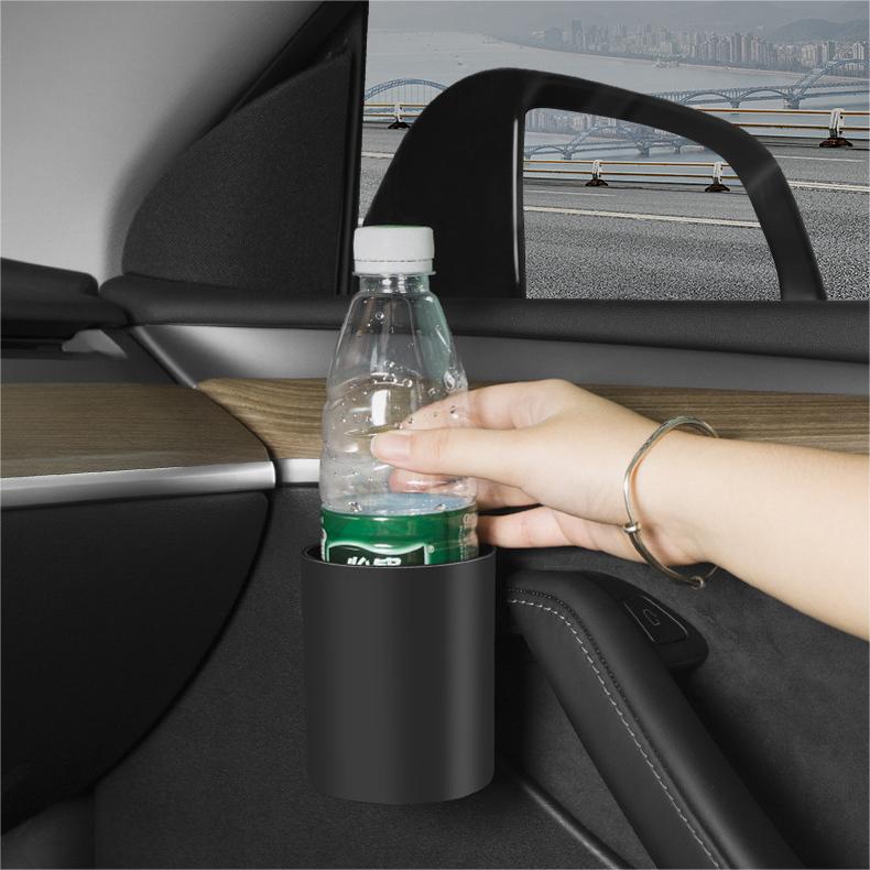 X-AutoDoor Cup Holder for Tesla Model 3/Y/Model Y Highland – Durable ABS Drink Holder, Easy No-Drill Installation, Perfect Fit Car Interior Accessory