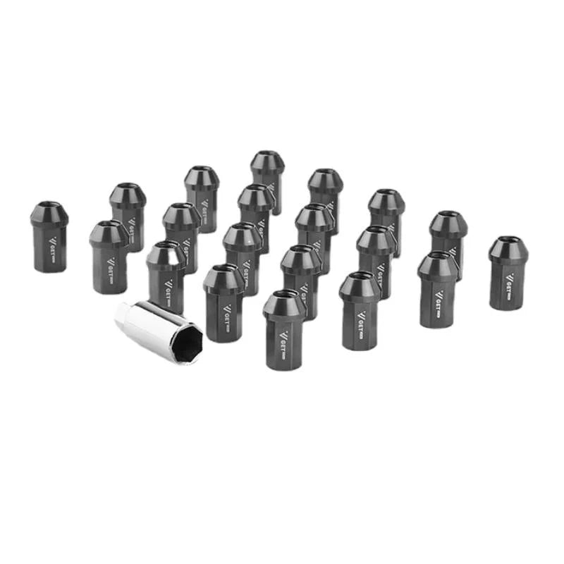 Forged Aluminum Lug Nuts for Tesla Model 3/Y (2017–Present) – 7075-T6 Alloy, Anti-Theft, Rust-Resistant Wheel Nuts – 8 Color Options