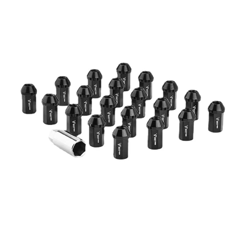 Forged Aluminum Lug Nuts for Tesla Model 3/Y (2017–Present) – 7075-T6 Alloy, Anti-Theft, Rust-Resistant Wheel Nuts – 8 Color Options
