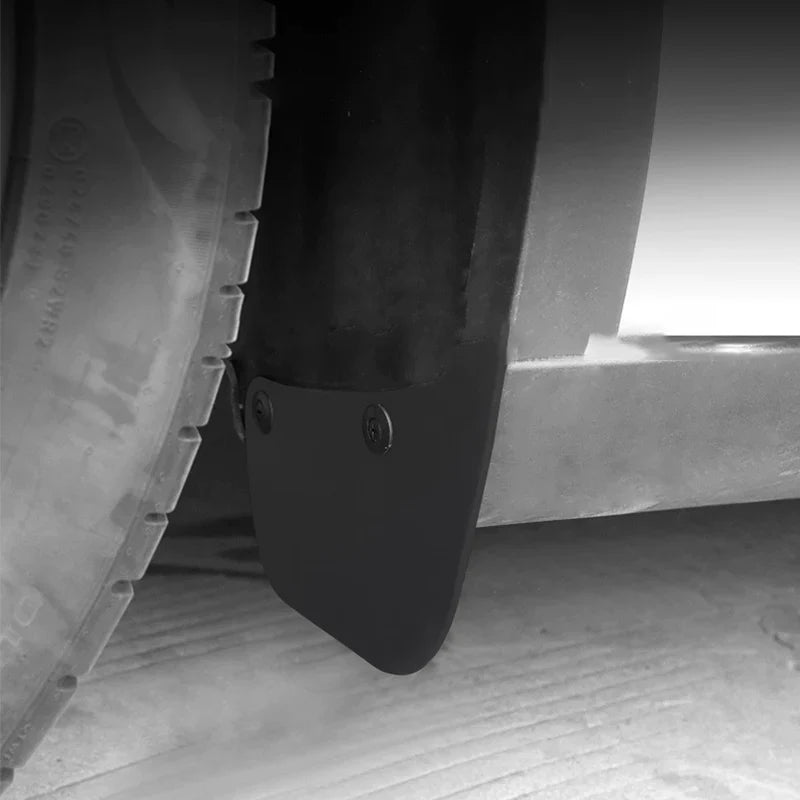 X-Auto Hidden Form Mud Flaps Kit for Tesla Model 3 & Model Y (2017-Present) – Custom TPE Splash Guards, Non-Drill Installation, All-Weather Protection