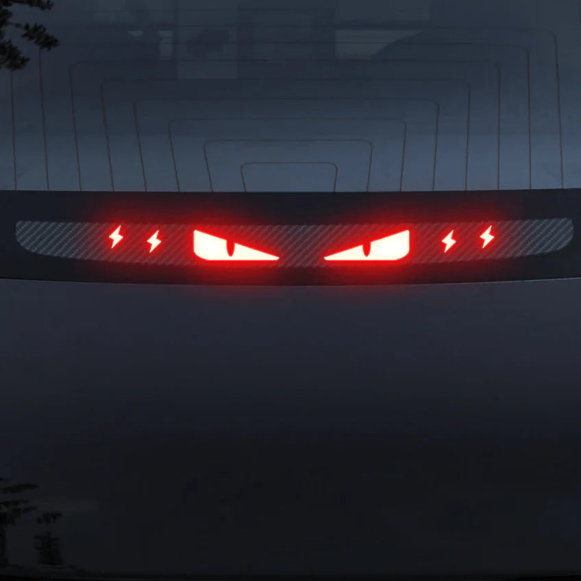 High Mount Brake Light Projection Board for Tesla Model 3 & Model Y (2017–Present) | X-Auto LED Brake Light Display Plate
