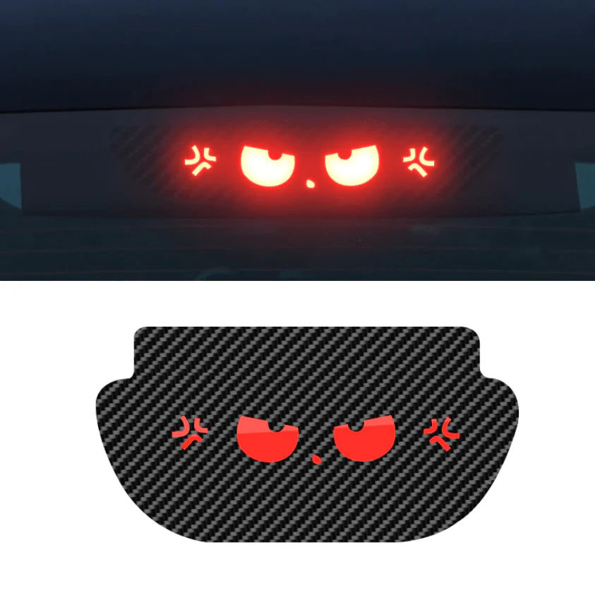 High Mount Brake Light Projection Board for Tesla Model 3 & Model Y (2017–Present) | X-Auto LED Brake Light Display Plate