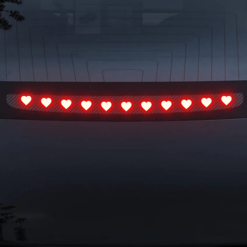 High Mount Brake Light Projection Board for Tesla Model 3 & Model Y (2017–Present) | X-Auto LED Brake Light Display Plate