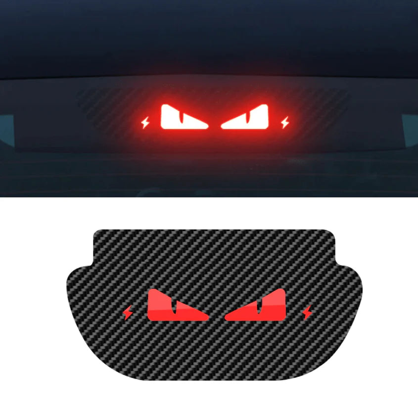 High Mount Brake Light Projection Board for Tesla Model 3 & Model Y (2017–Present) | X-Auto LED Brake Light Display Plate
