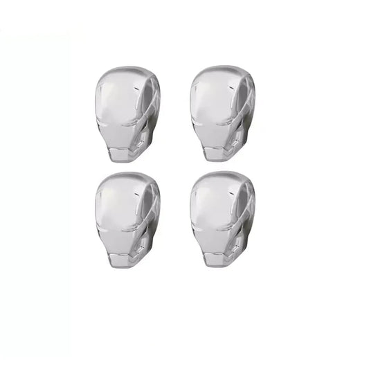 Iron Man Tire Valve Stem Caps for Tesla Model 3/Y/S/X (4pcs) | Zinc Alloy Air Valve Covers | Dustproof, Waterproof, Leak-Proof Wheel Accessories by X-Auto