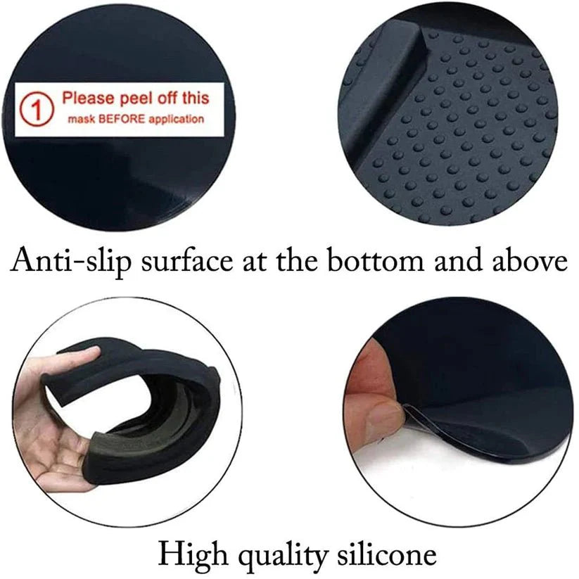 X-Auto Silicone Anti-Slip Phone Pad for Tesla Model 3, Model Y, Model S, Model X – Multi-Functional Dashboard & Armrest Organizer Mat