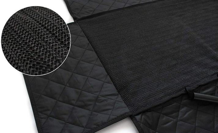 Waterproof Pet Back Seat Cover for Tesla Model X/Y/S/3 | Scratch-Resistant Dog Car Hammock Protector with Mesh Window