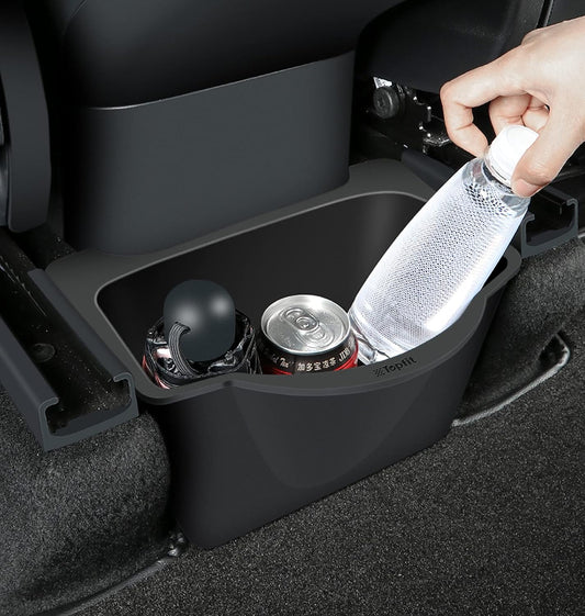 X-Auto Rear Center Console Organizer Storage Box for Tesla Model 3 Highland & Model Y 2020–Present | X-Auto Silicone Backseat Organizer