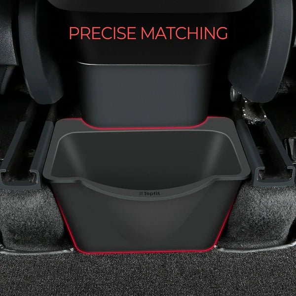 X-Auto Rear Center Console Organizer Storage Box for Tesla Model 3 Highland & Model Y 2020–Present | X-Auto Silicone Backseat Organizer