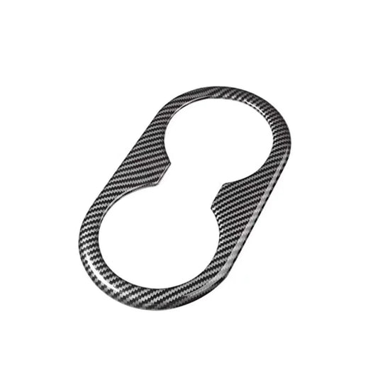 X-Auto Rear Seat Cup Holder Trim Cover for Tesla Model 3 & Model Y – ABS Decorative Frame Protector (Scratch & Dust Resistant)