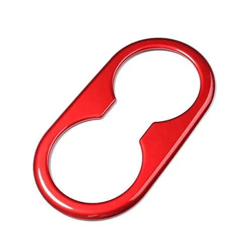 X-Auto Rear Seat Cup Holder Trim Cover for Tesla Model 3 & Model Y – ABS Decorative Frame Protector (Scratch & Dust Resistant)