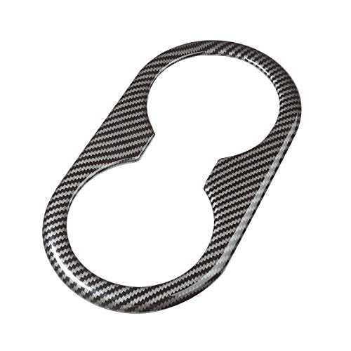 X-Auto Rear Seat Cup Holder Trim Cover for Tesla Model 3 & Model Y – ABS Decorative Frame Protector (Scratch & Dust Resistant)