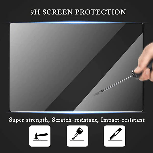 X-Auto Tempered Glass Screen Protector for Tesla Model 3 (2017–2023) & Model Y (2021–Present), 15-Inch HD Anti-Glare, Anti-Fingerprint, 9H Hardness Tempered Film